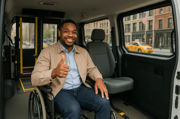 Affordable accessible van service NYC for wheelchair users
