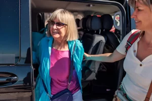 Accessible wheelchair shuttle in NYC providing safe and professional transportation
