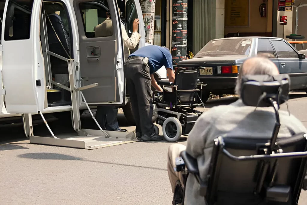 NYC Wheelchair van providing ambulette service in NYC
