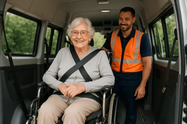safe wheelchair shuttle for senior citizens in nyc