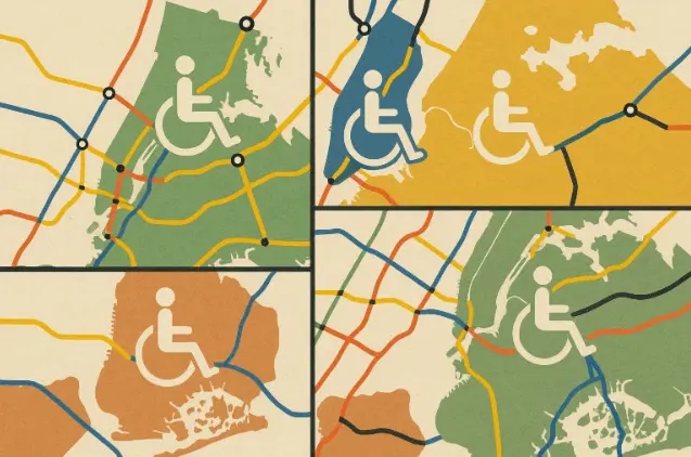 Disabled transportation services covering all NYC boroughs