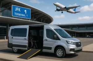 Affordable wheelchair accessible airport transportation in NYC at JFK.