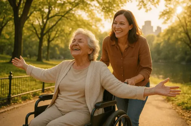 Senior mobility travel in New York offering safe and dignified wheelchair rides