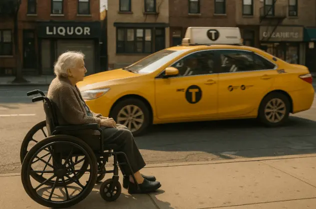 Wheelchair transportation services in Brooklyn Queens Bronx Manhattan Staten Island providing reliable rides