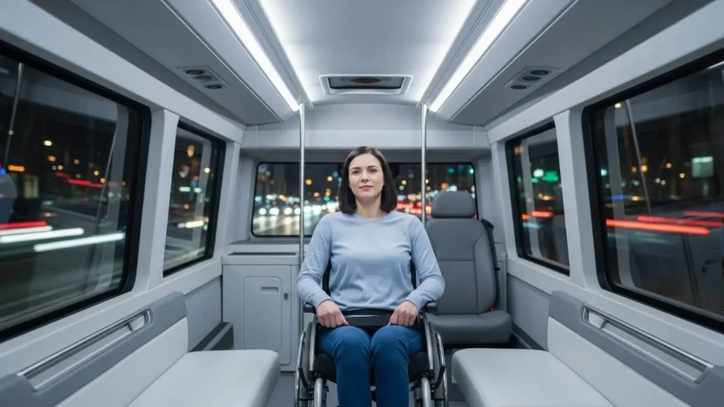 ground mobility vehicle supporting independent travel.