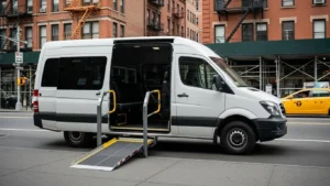 handicap vehicles providing wheelchair accessible transportation in NYC.