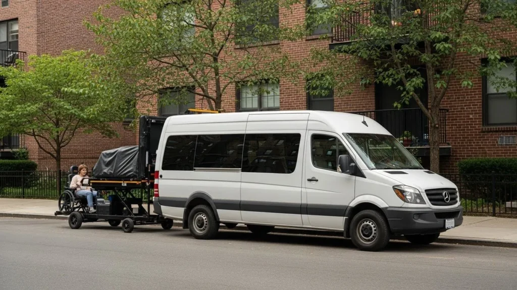 mobility vehicles supporting daily wheelchair transportation.