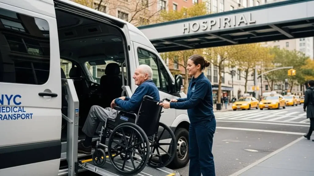 wheelchair accessible medical transport NYC for patients and seniors.