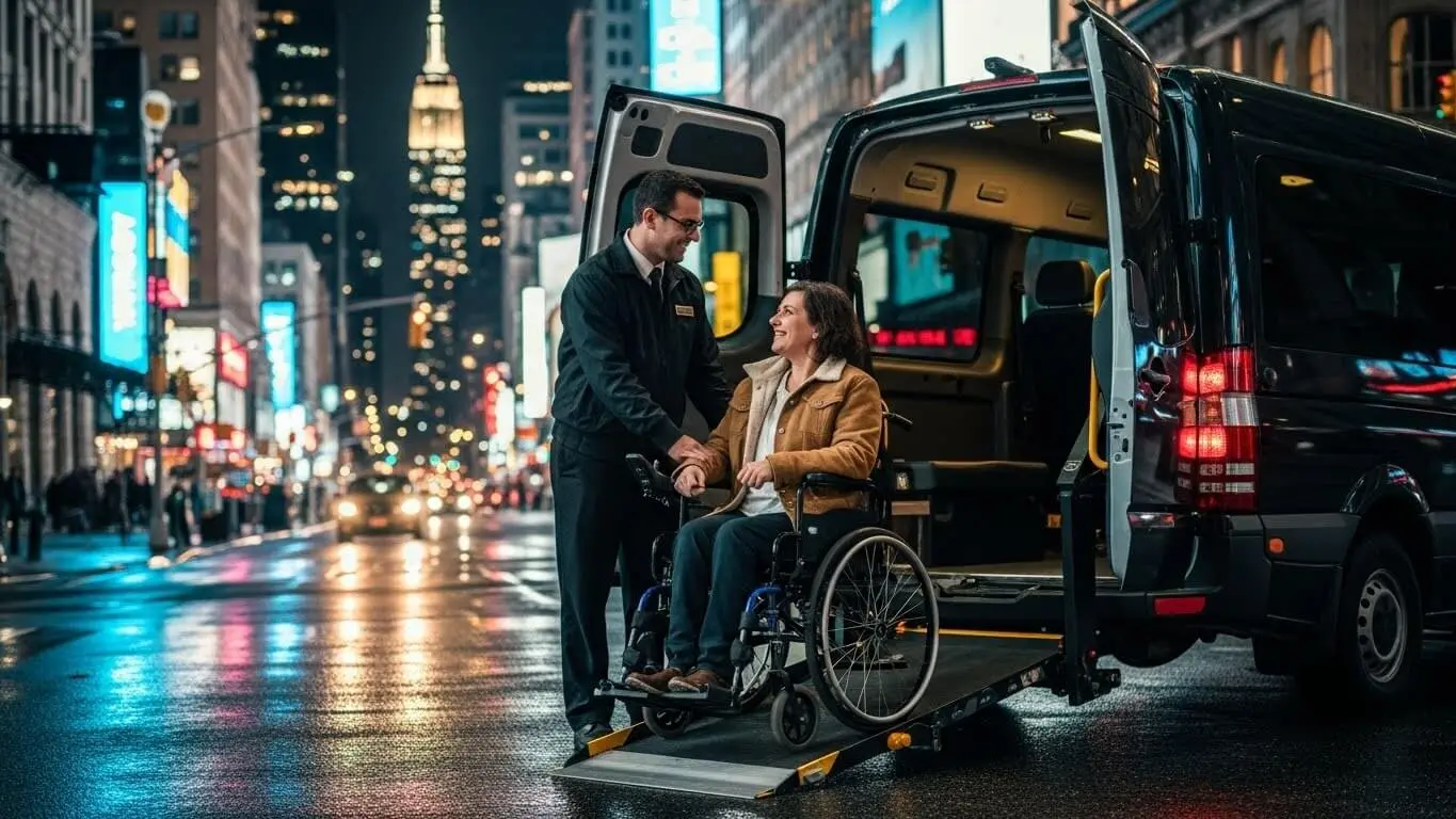 Wheelchair Transport NYC at Night | Safe 24/7 Rides
